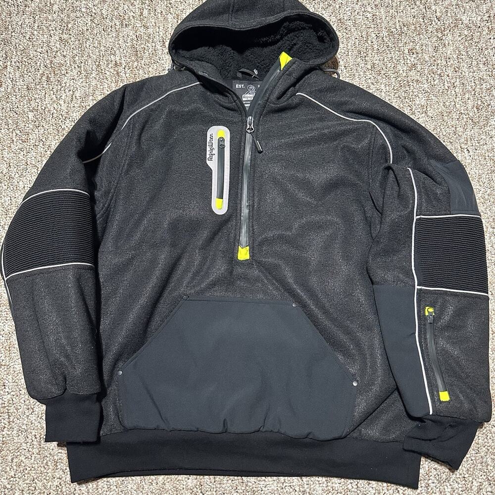 RefrigiWear Extreme Hybrid Hoodie Sweatshirt Men’s XL Heavy Duty Insulated EUC